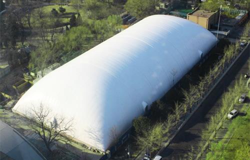 气承式膜结构建筑 气承式膜结构建筑