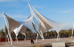 张拉膜结构建筑