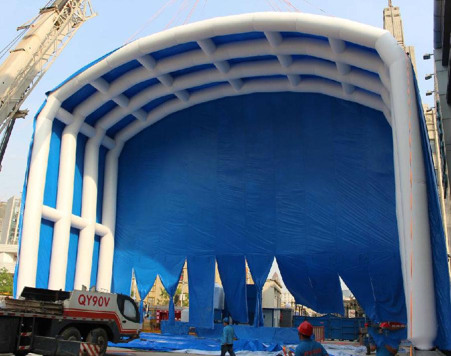 骨架式膜结构.jpg 骨架式膜结构建筑